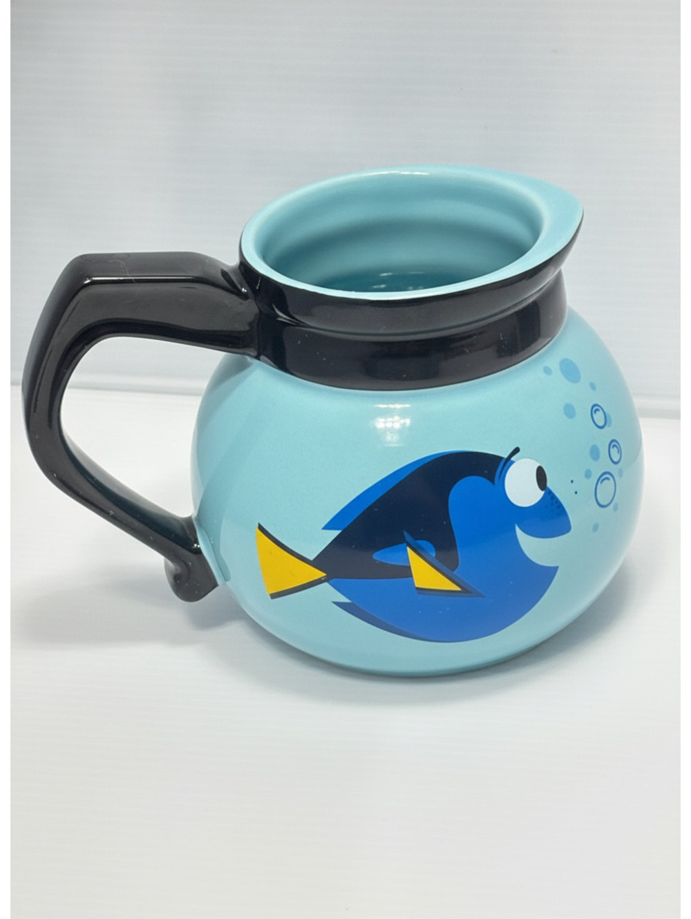 Disney Pixar Finding Dory Ceramic Coffee Pot with Black Handle Dory Mug